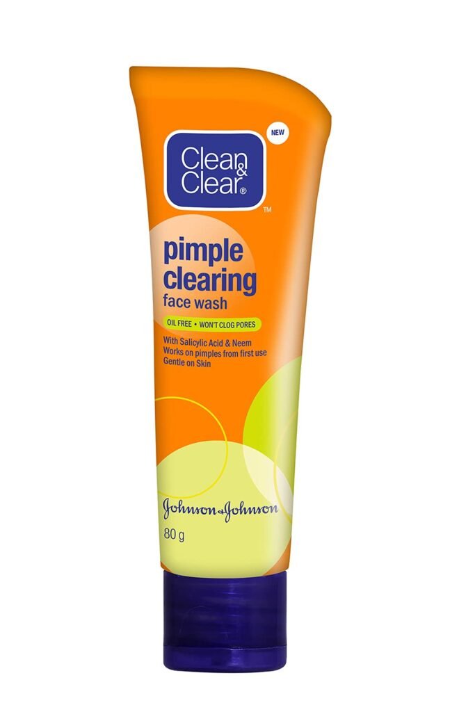 Clean & clear pimples Clearing face wash for Acne and Pimples in India
