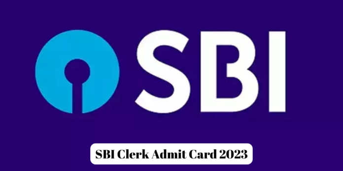 SBI Clerk Admit Card 2023