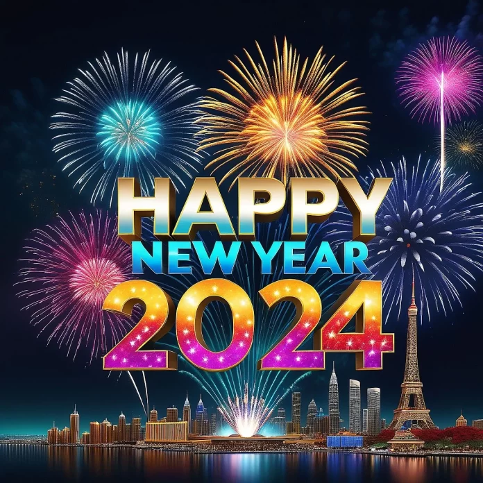 Happy New Year Instagram Captions for 2024 Short Cute Funny Wishes