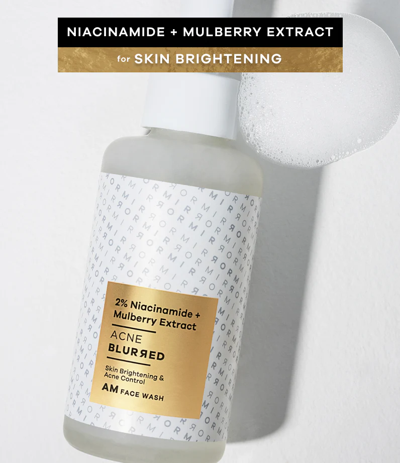 Niacinamide Foaming Face Wash for Acne and Pimples in India