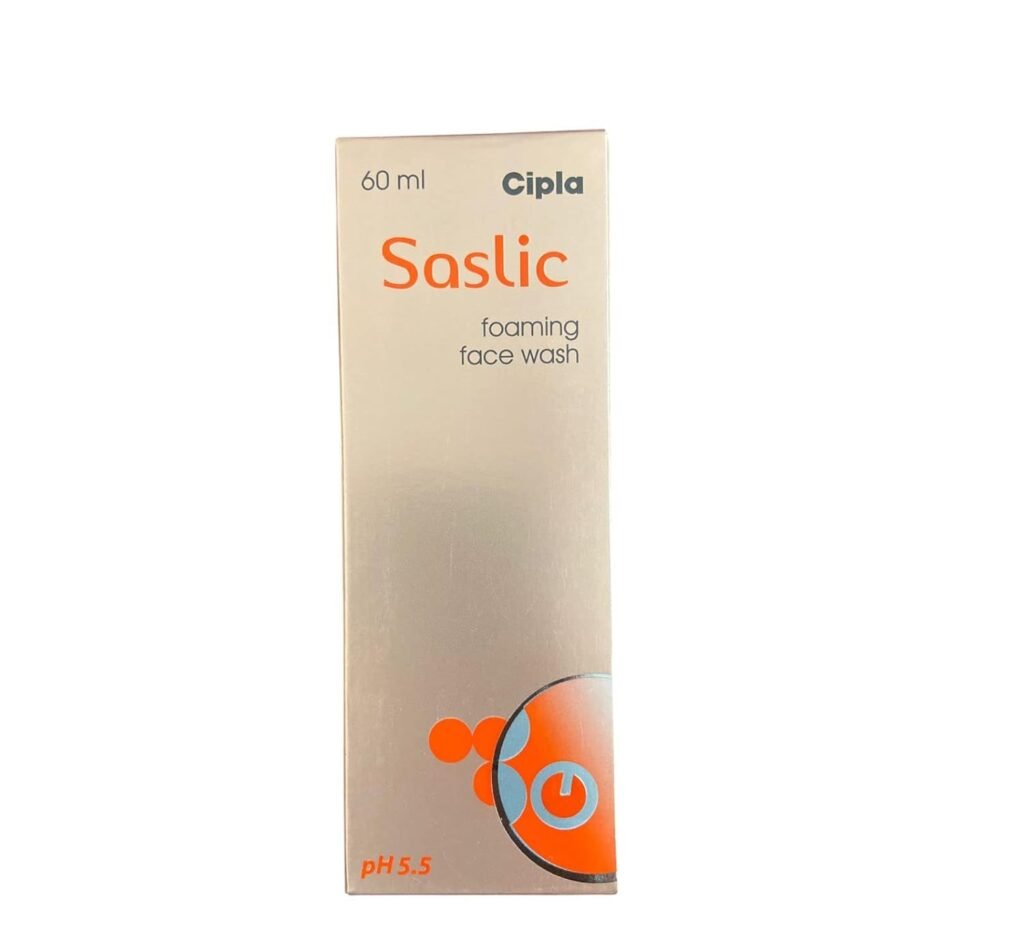 Saslic Foaming Face Wash for Acne and Pimples in India