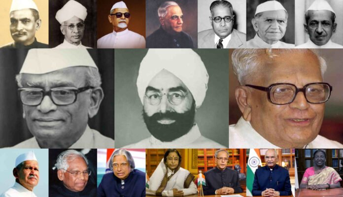 list of president of india