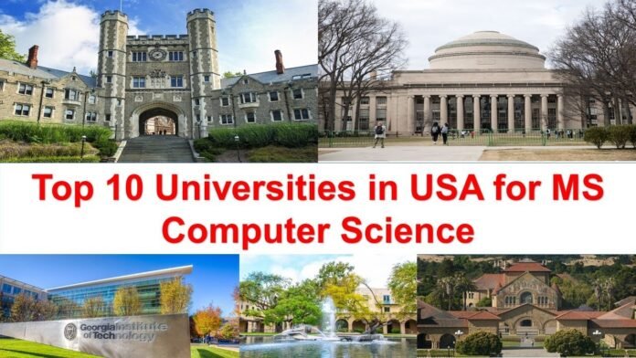 Best Computer Science Universities in USA