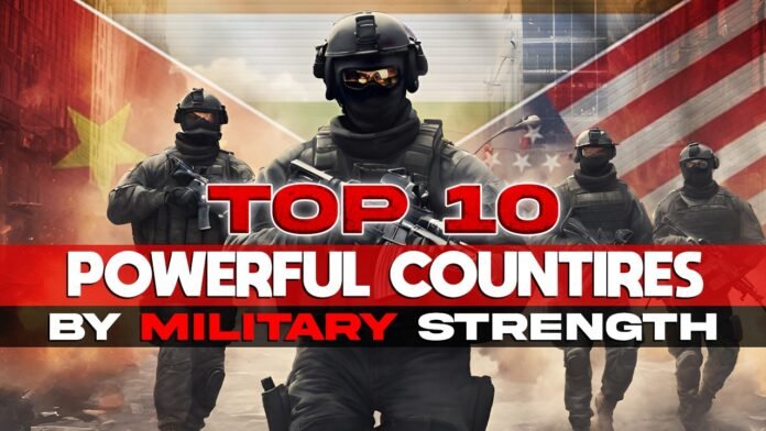Top 10 Powerful Countries by military strength