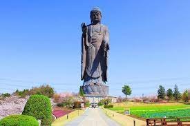 Ushiku Daibutsu (Height: 100 m)- Largest Statue in the world