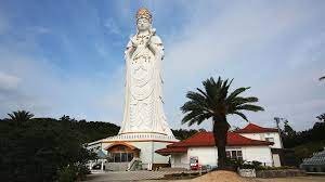 Great Kannon in Kita no Miyako Park (height: 88 m)- Largest Statue in the world