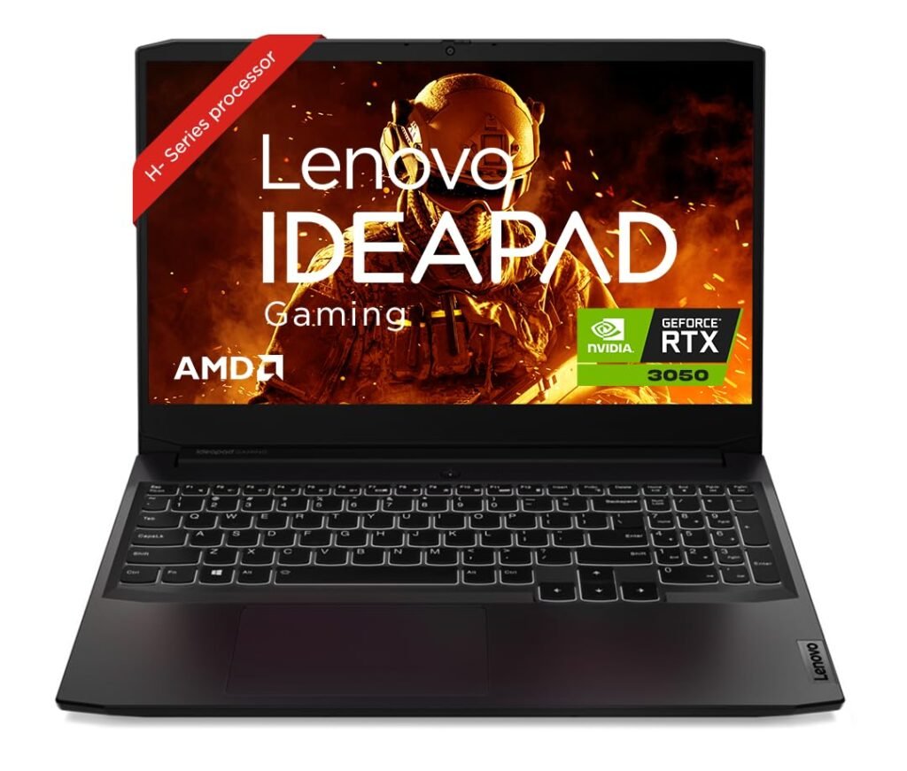 Lenovo Ideapad Gaming 3 AMD Ryzen 5 5600H 15.6" (39.62cm) FHD IPS Gaming Laptop