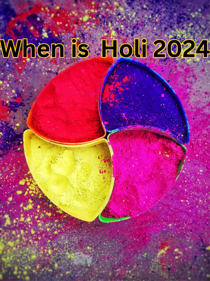 When is Holi 2024