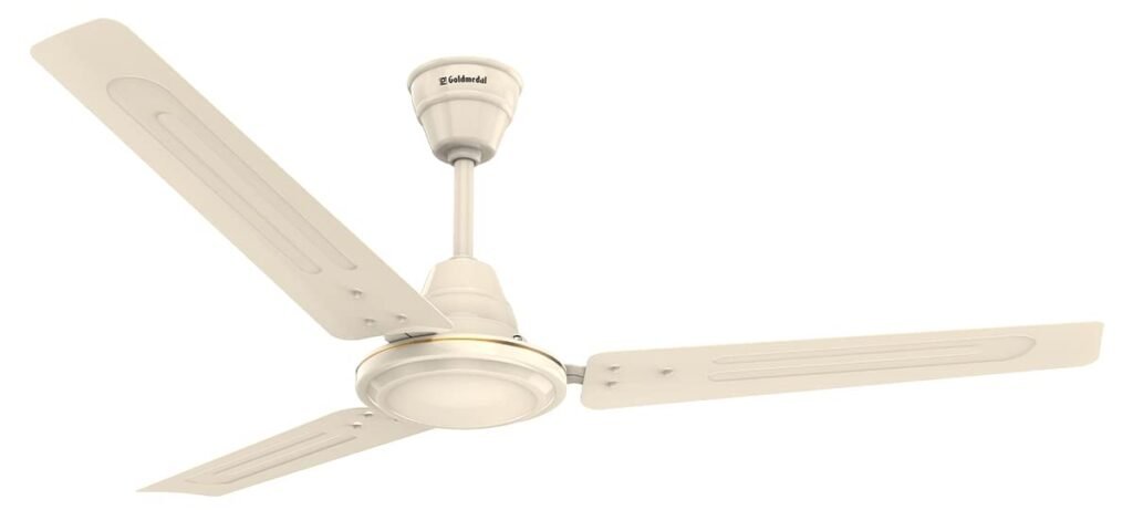 Goldmedal Air GT 1 star Ceiling Fan for Home 1200mm (48 inch), Ivory
