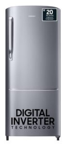 Samsung 183 L, 3 Star, Digital Inverter, Direct-Cool Single Door Refrigerator