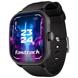 Fastrack FS1 Pro Smartwatch with AOD - World’s First 1.96" Super AMOLED Arched Display with Highest Resolution