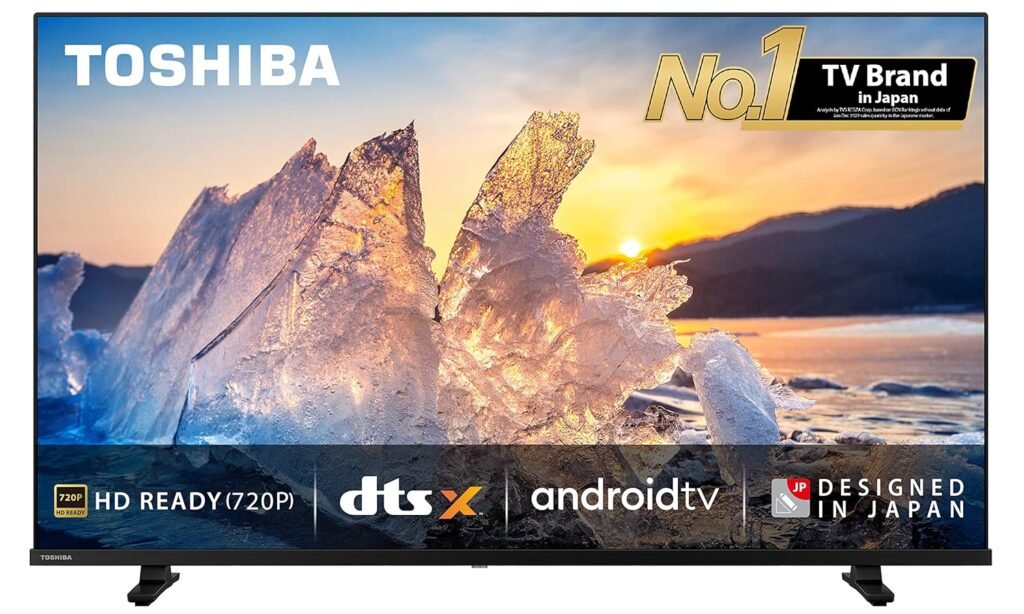 TOSHIBA 80 cm (32 inches) V Series HD Ready Smart Android LED TV 32V35MP (Black) | Dolby Audio | A+ Grade LED Panel