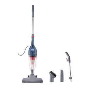 KENT Storm Vacuum Cleaner 600W – Ideal for Floors, Curtains, Carpets, Sofa | Grey