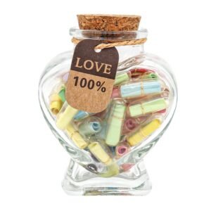 Capsule Letters Message in a Bottle - Love Letter for Valentine's Day, Birthday