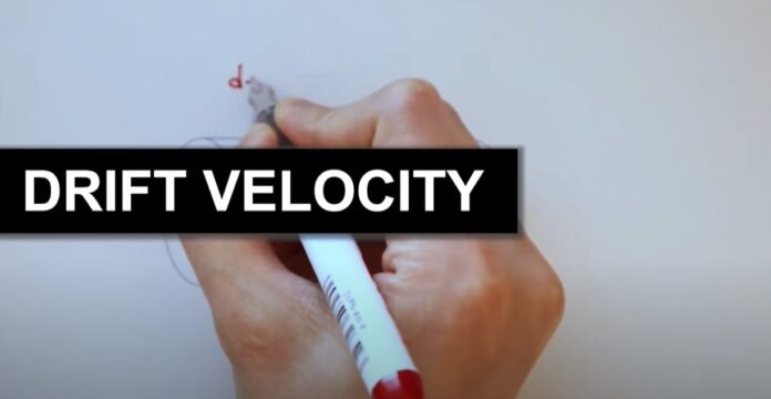 Derivation Of Drift Velocity