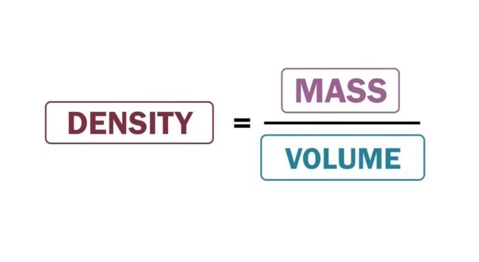 Density And Volume